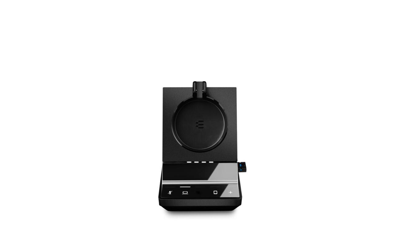 Headset IMPACT 5063 Duo inkl. Basisstation<br>EPOS Beidseitiges, kabelloses DECT-Headset für Profis