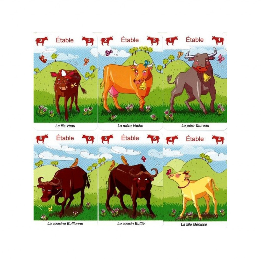 Jeu des 7 Familles - Animaux