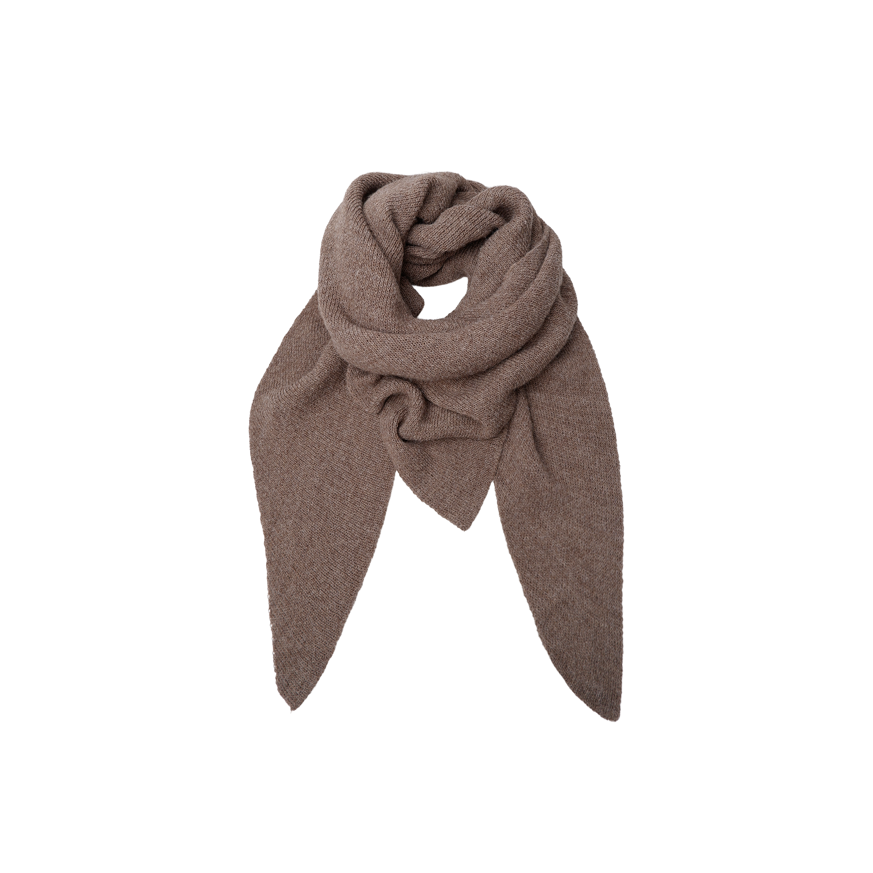 Black Colour  Bex Solid tørklæde - Taupe