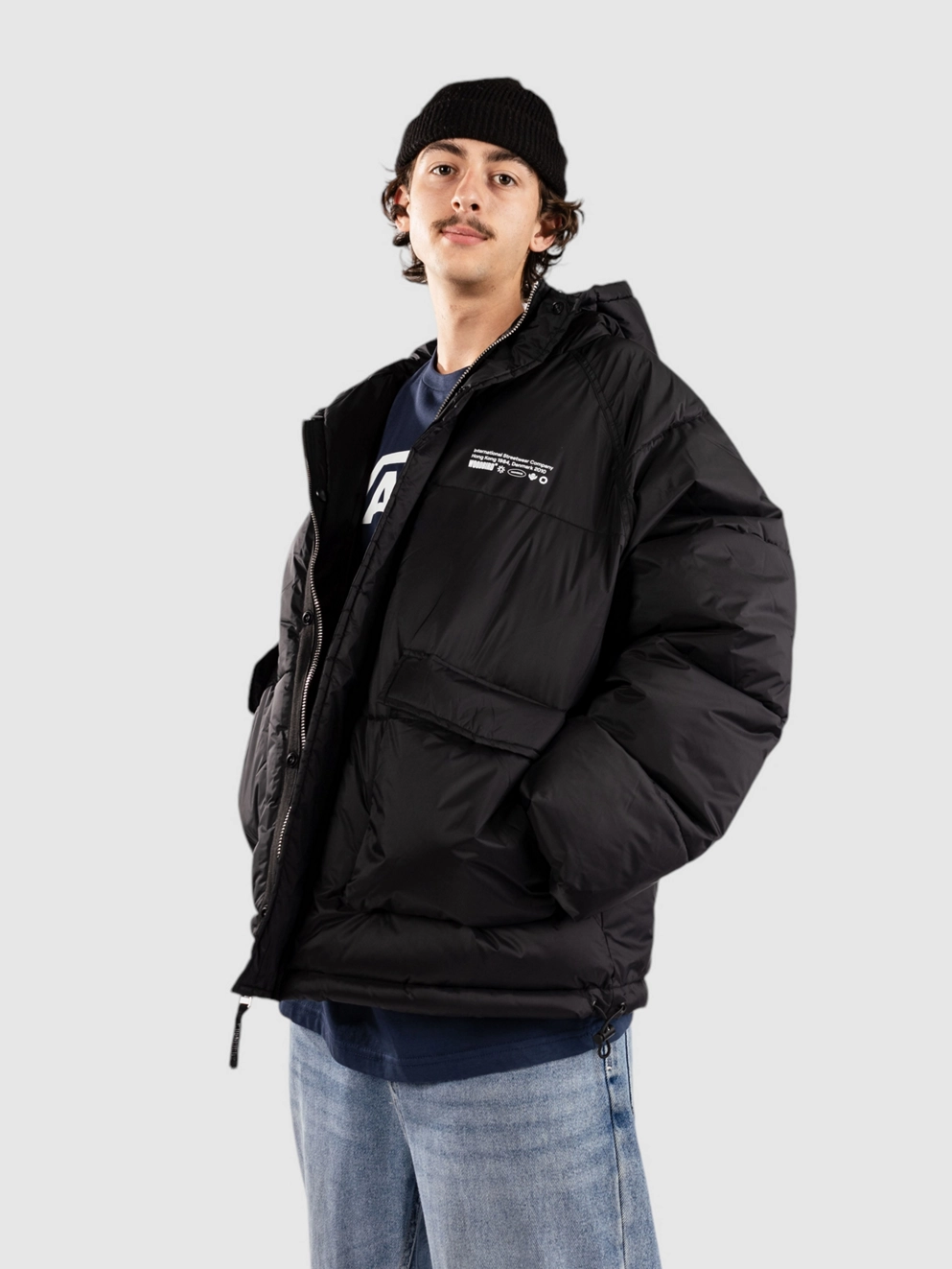 Woodbird Zumo Bomber Jacket black
