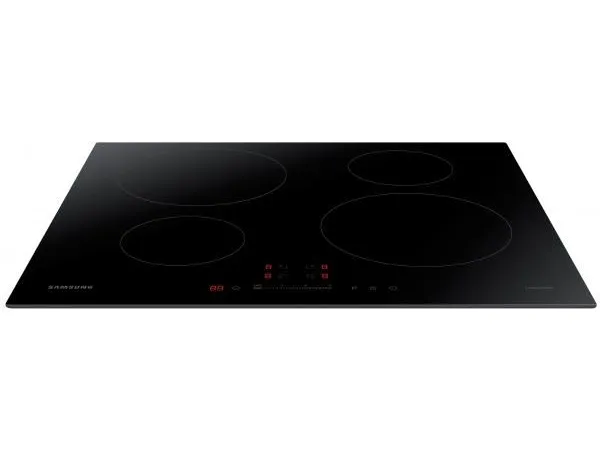 Samsung NZ64H37070K, Sort, Indbygget, Zone induktionskogeplade, Keramisk, 4 zone(s), 4 zone(s)