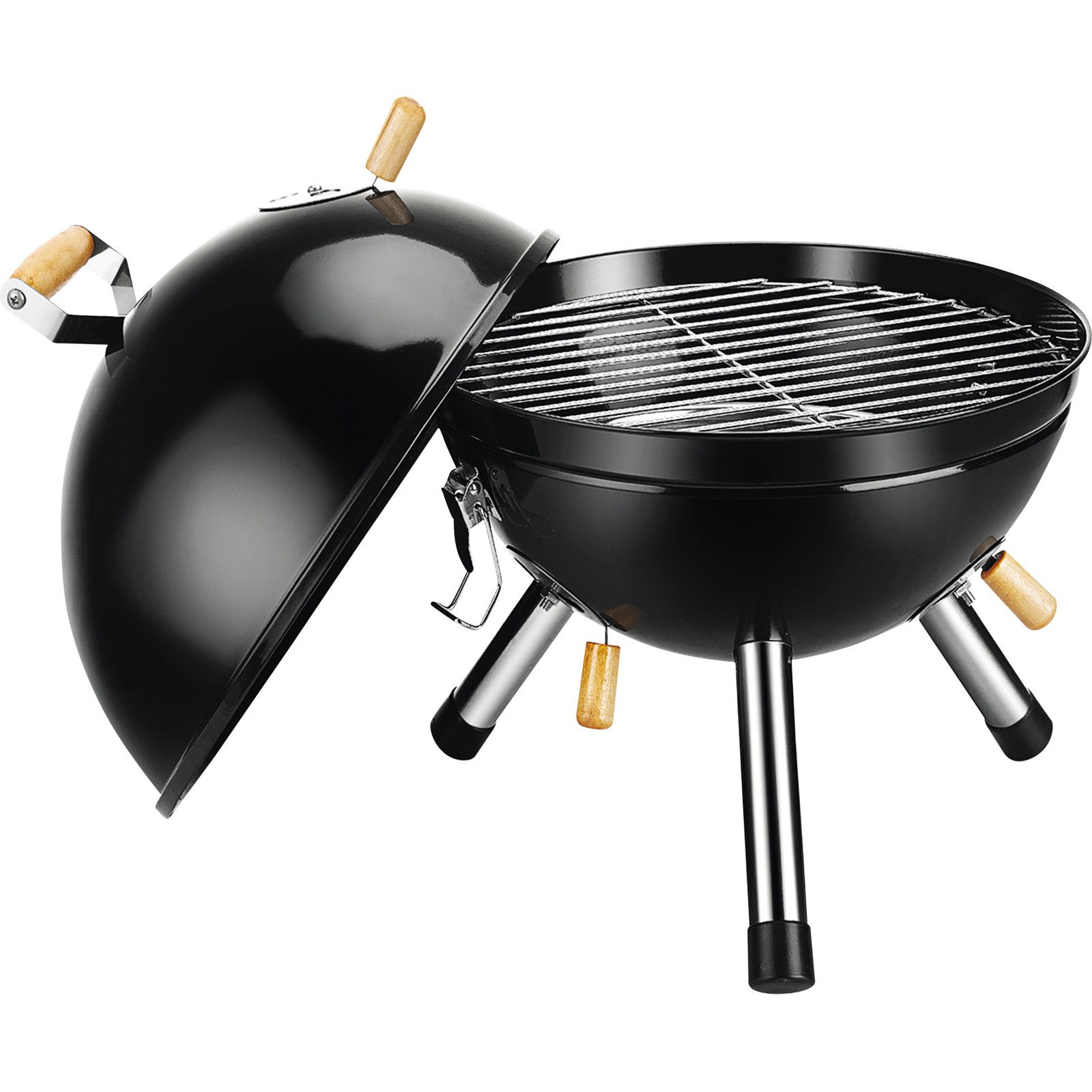 Holzkohlegrill kugelförmig 30 cm