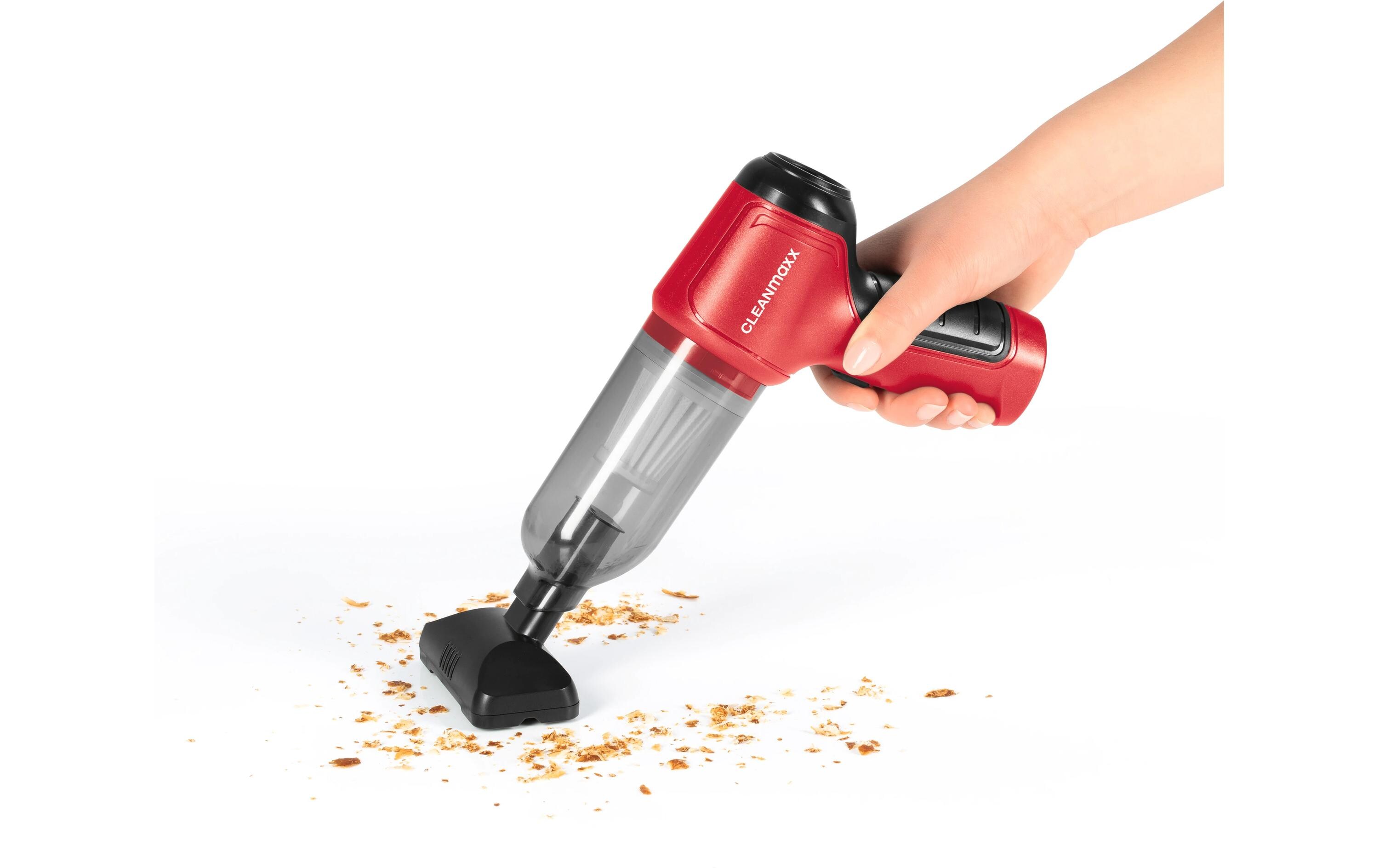 Akku-Handsauger Zyklon Plus RotKleiner und leistungsstarker Staubsauger