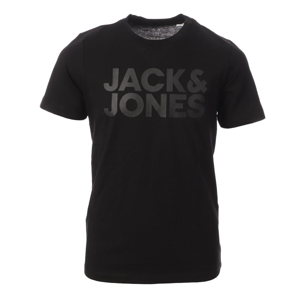 Jack & Jones T-shirt Noir Garçon Jack & Jones Logo Tee 12152730