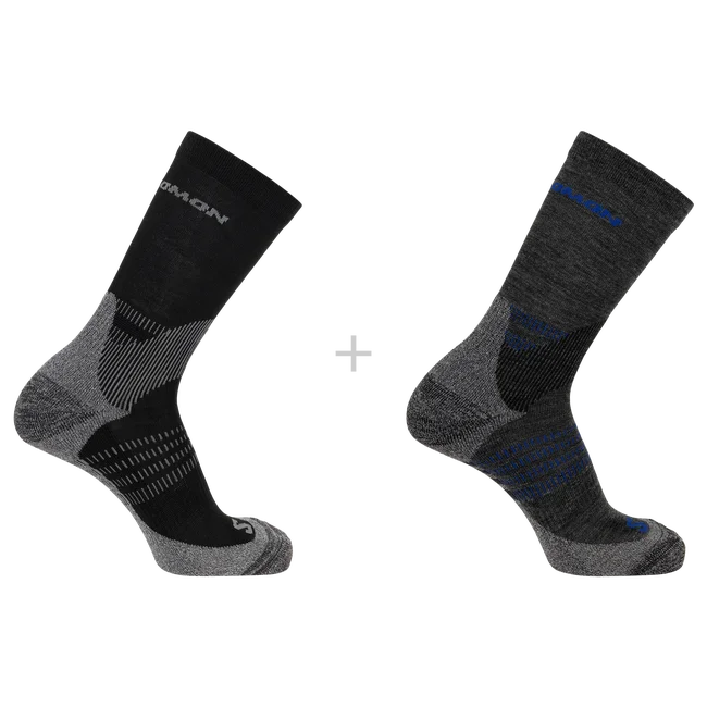 X ULTRA ACCESS CREW 2-PACK  Socken Unisex