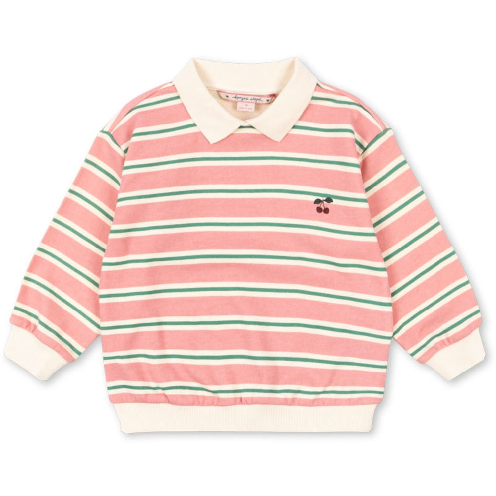 Køb Konges Sløjd Blush Bound Stripe Spotty Ls Polo Gots