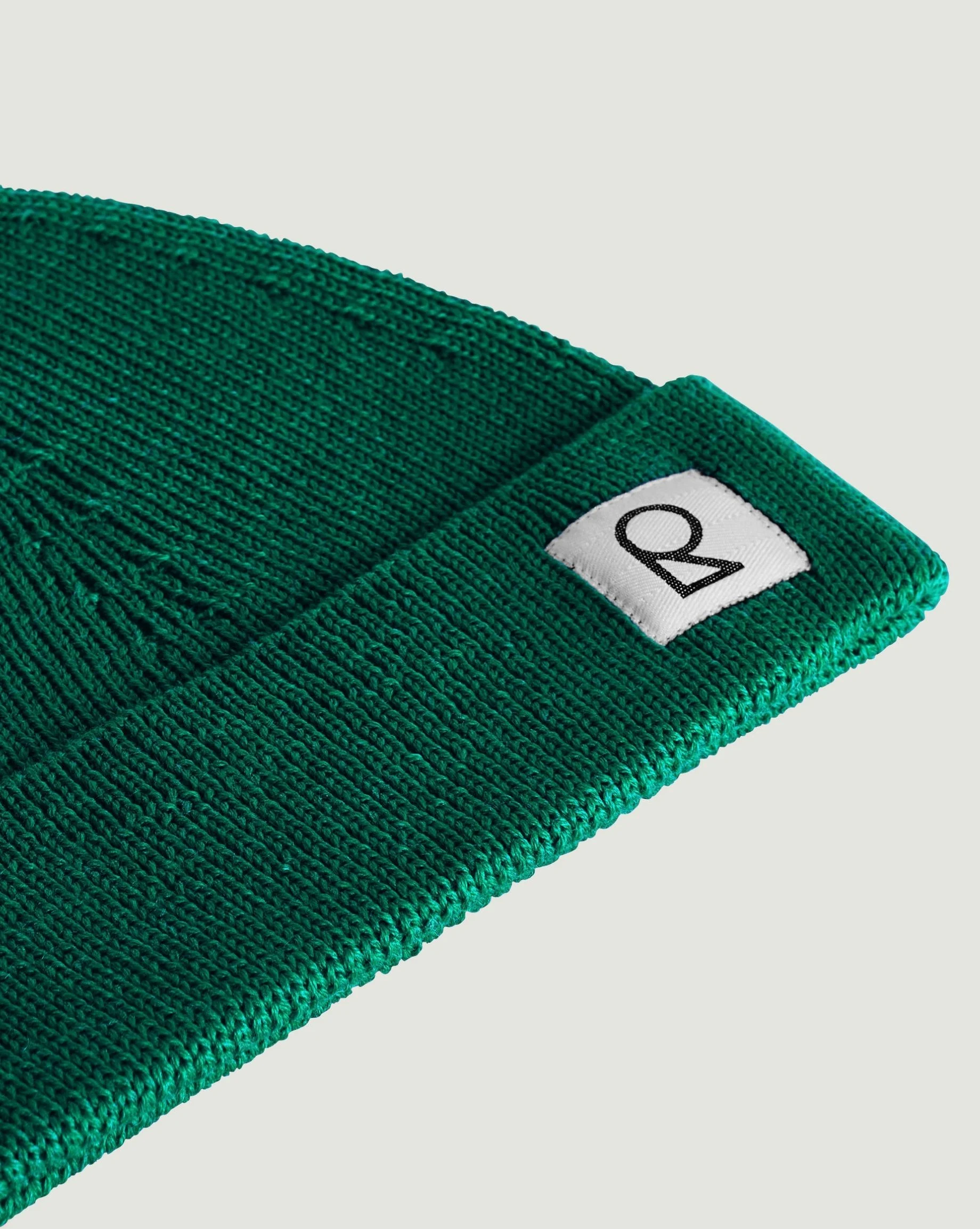 Bonnet en laine mérinos unisexe | Vert