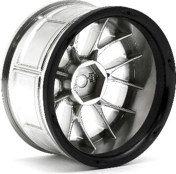 Lp29 Lm-R Wheel Chrome - 2Pcs - Hp33459 - Hpi Racing