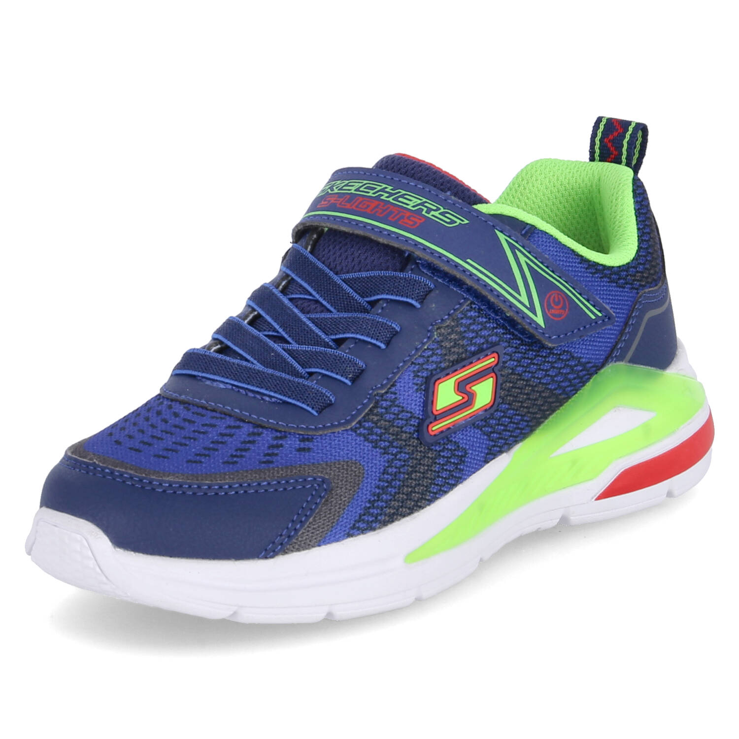 Skechers Low Sneaker TRI-NAMICS - navy/lime