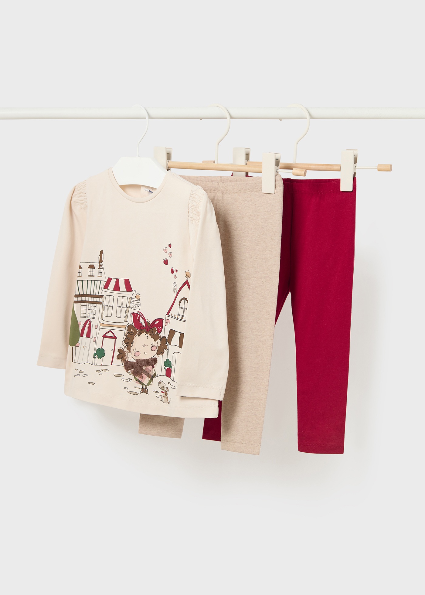 Conjunto de bebê Better Cotton de 3 peças