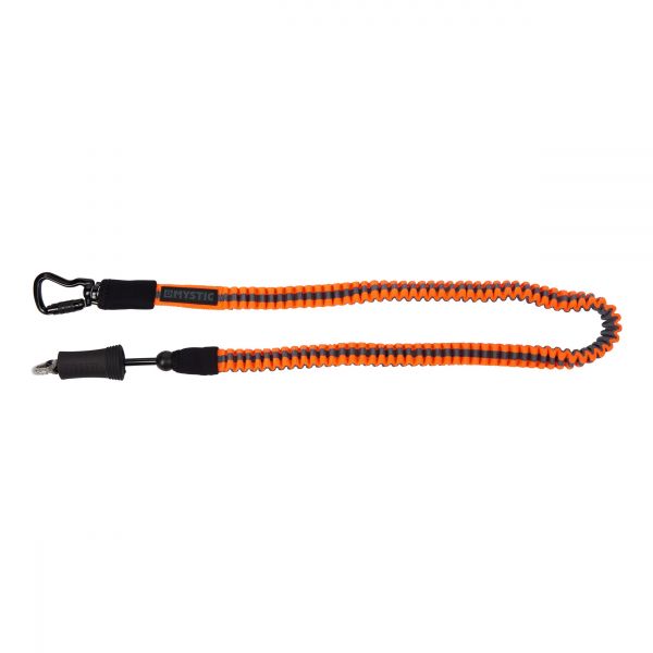 Mystic Kite HP leash Neoprene safety leash / long - Black/Grey
