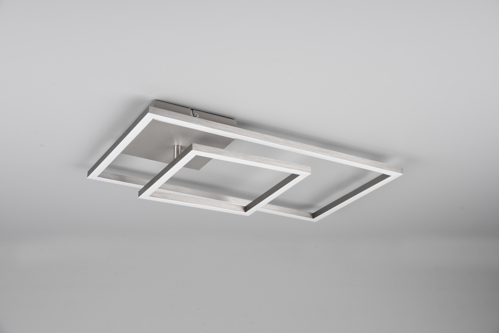 LED-Deckenlampe - Nickel matt - dimmbar - schwenkbar - 63,5 cm