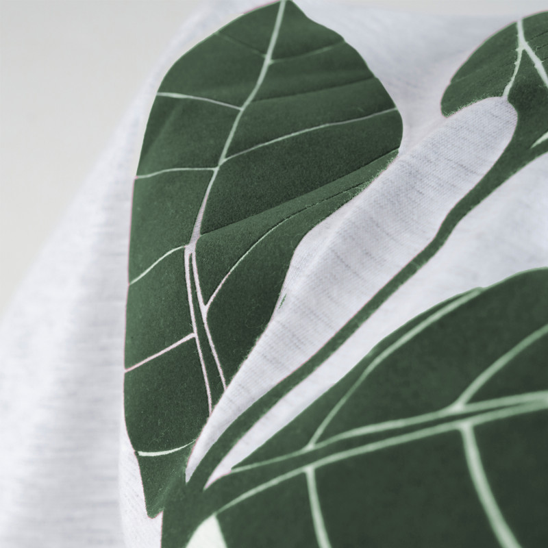PETIT VELOURS HOODIE - ASH