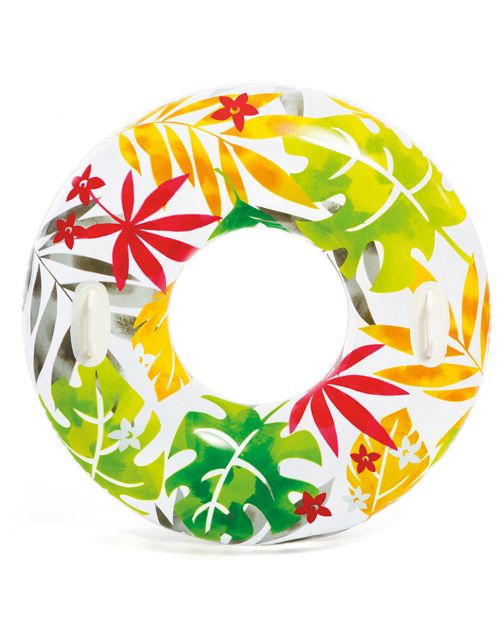 Intex Zwemband Tropical Met Handvatten - Luchtbedden - Ø97 cm Multi-Color Assorti