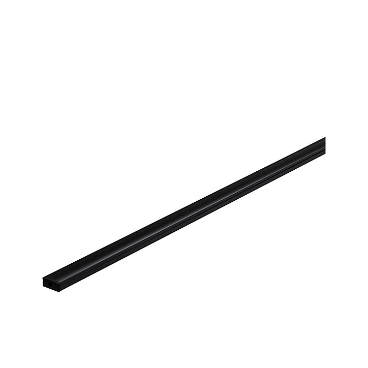Profilé de strip LED Base IP20 noir Paulmann L.100 x H.9 x P.17cm