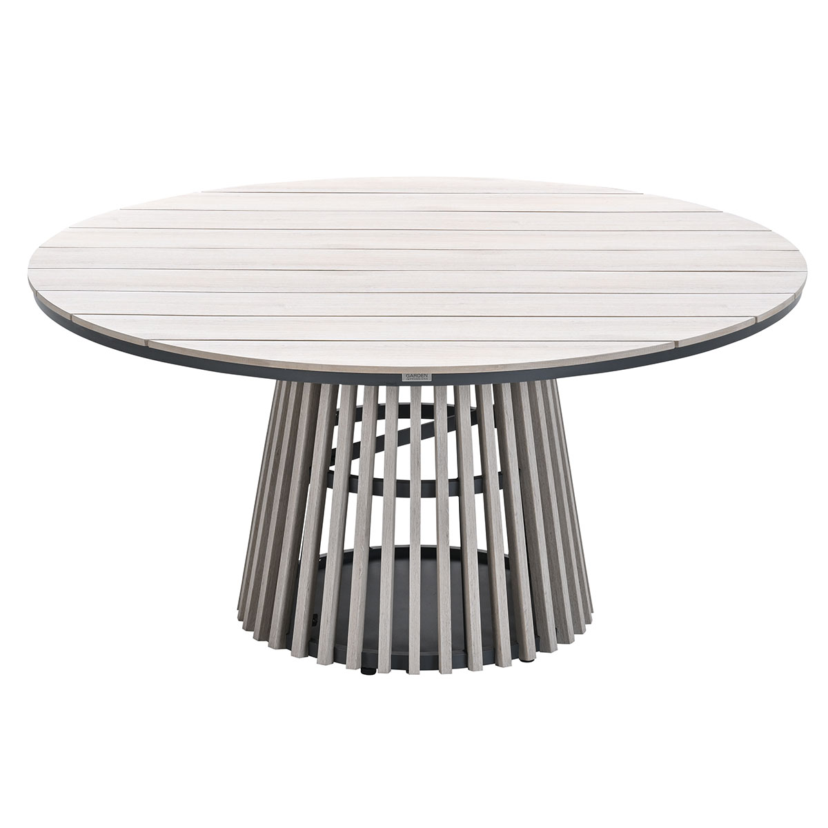 Trinxa dining tafel -  Ø148 cm - light teak vironwood