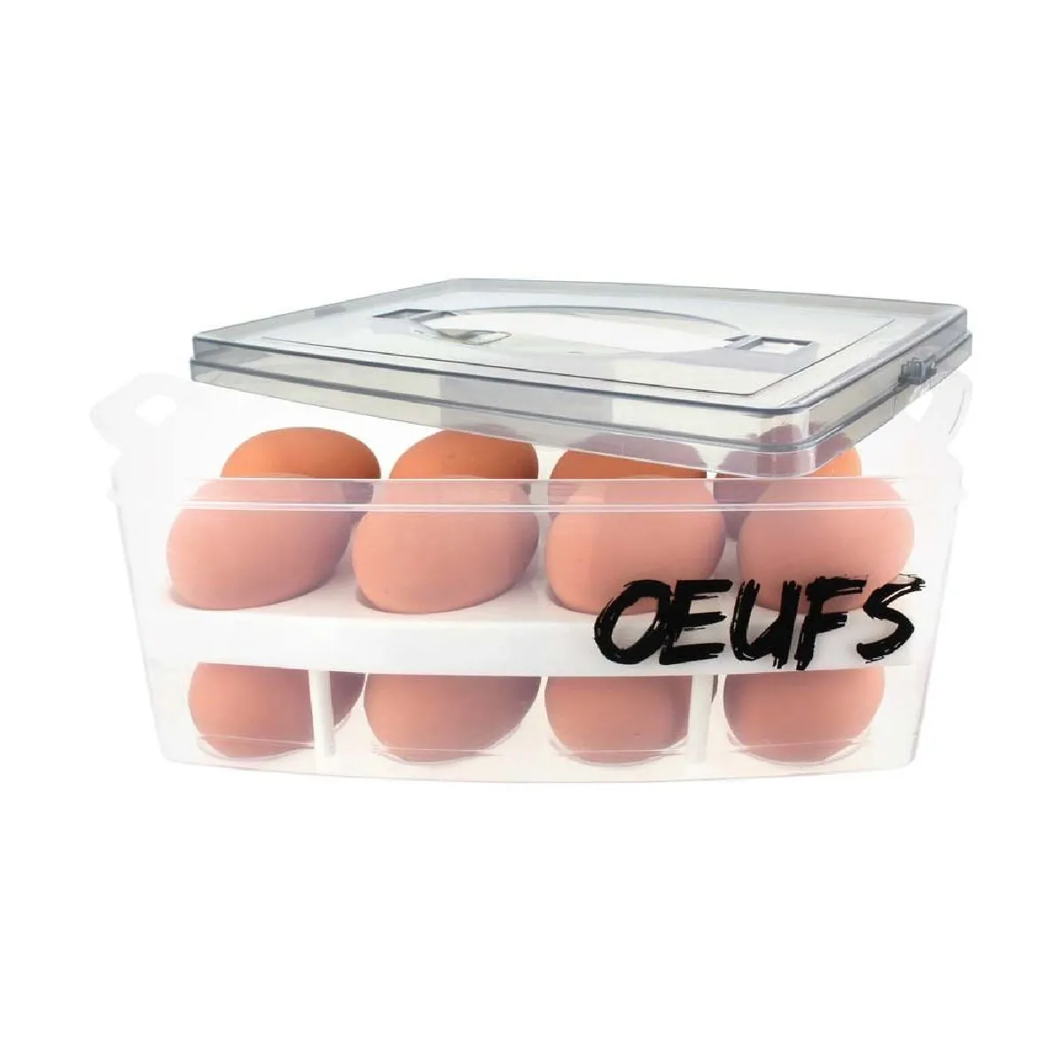 Easy Make Boite à Œufs Plastique (Lot de 2)