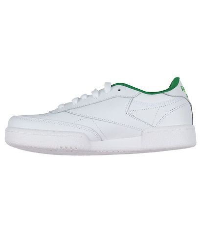 Reebok Sko - Club C Junior - Hvid/ Grøn