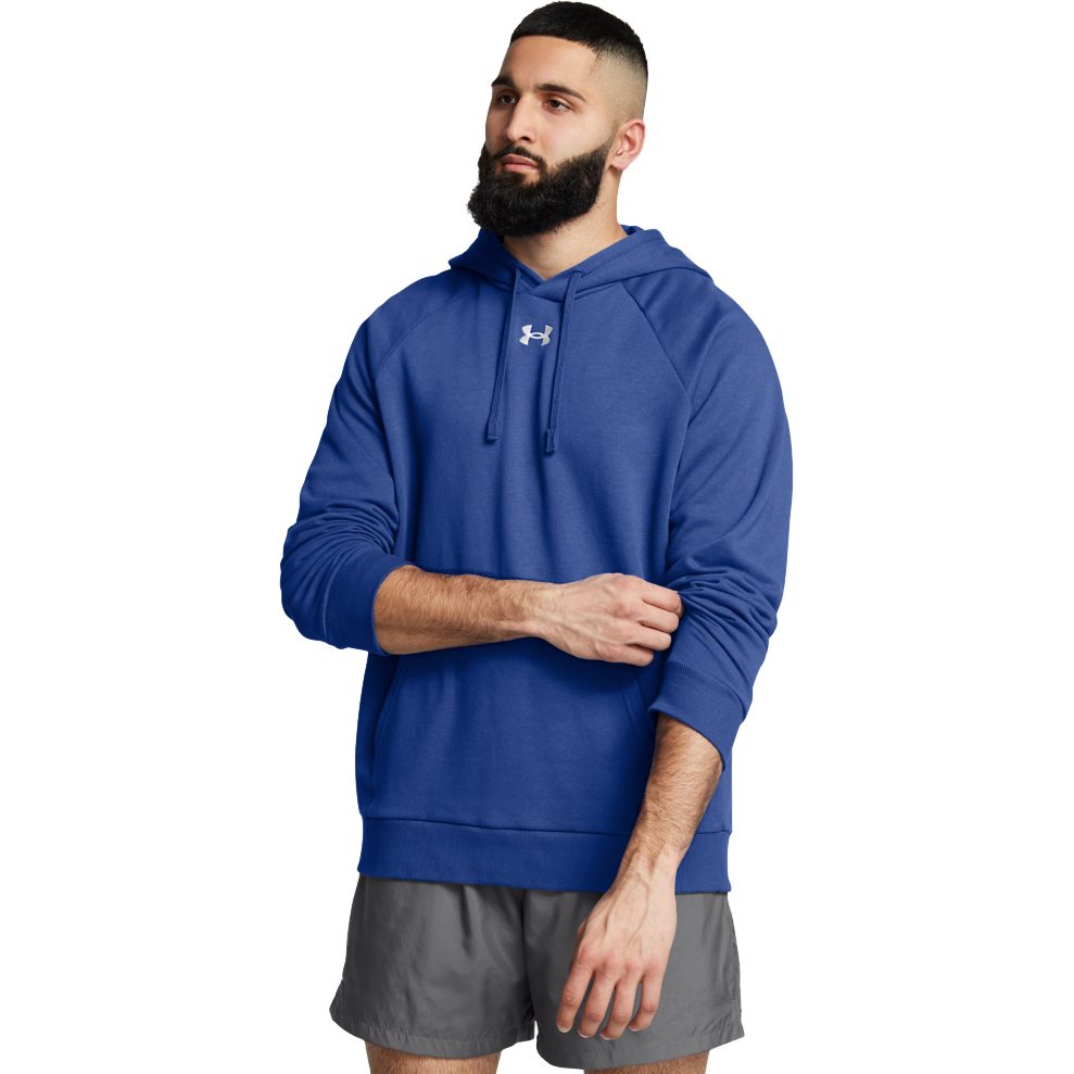 Under Armour Rival Fleece Hoodie Herren tech blue