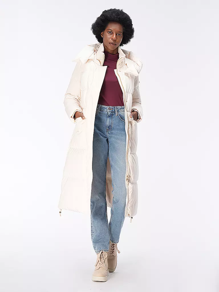 DUNO Daunenparka FULLY creme