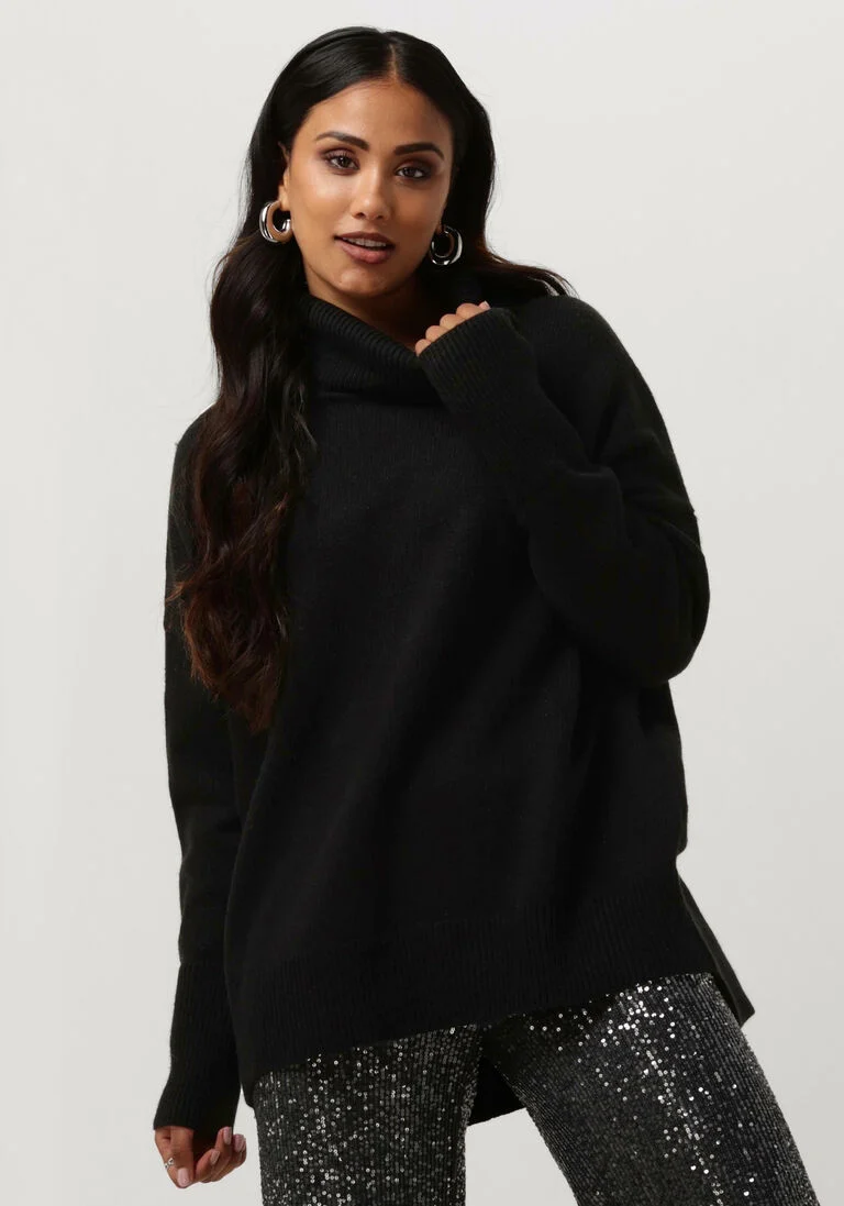CO\\'COUTURE zwarte co'couture coltrui maja roll neck