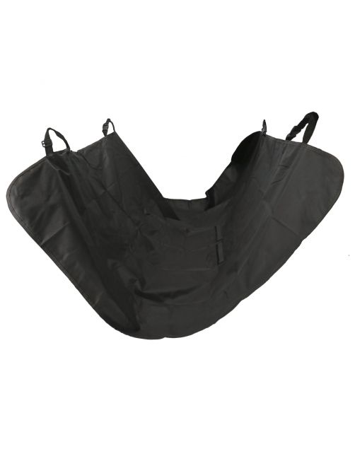 Adori Autobeschermingsdeken Met Rits - Hondenautoaccessoire - 145x150 cm Zwart