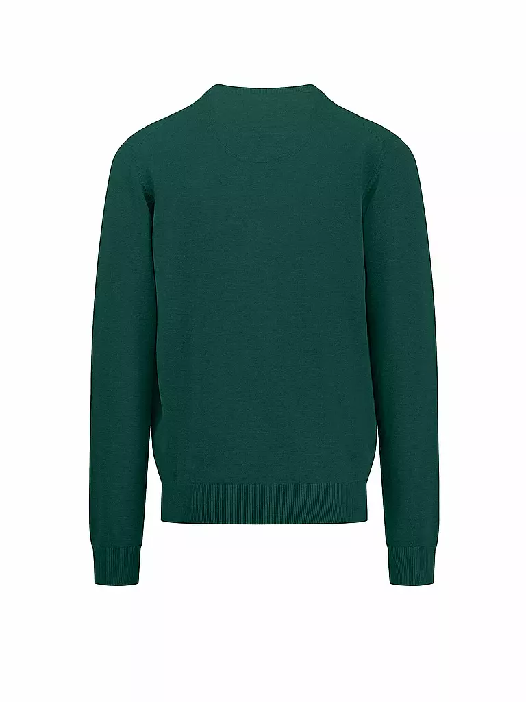 FYNCH HATTON Pullover dunkelgrün