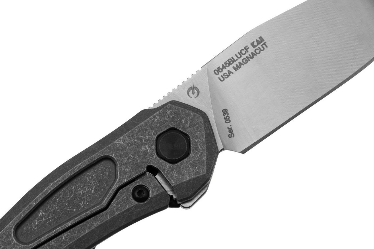 Zero Tolerance 0545BLUCF Factory Special Series, Blue Carbon Fiber, zakmes
