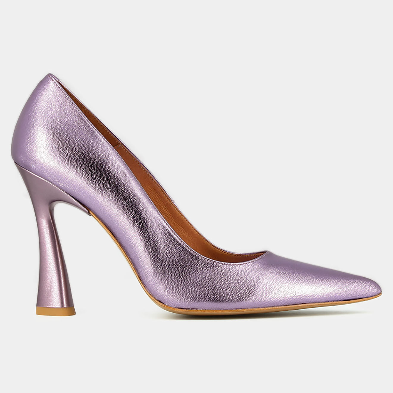 Jonak Escarpins en Cuir Dabate lilas - Talon 10 cm