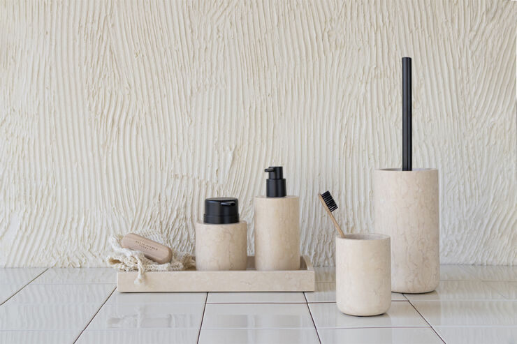 Mette Ditmer MARBLE dispenser, tall Sand