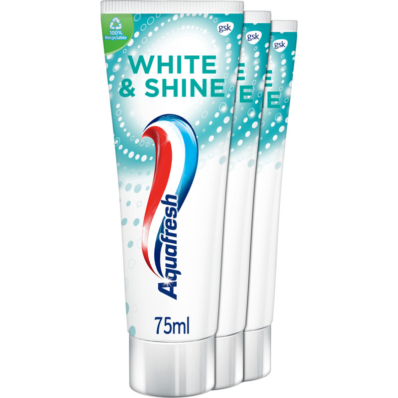 Aquafresh White & shine 3-pack