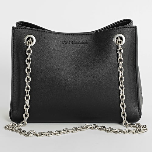 Sac A Main Femme Sculpted Shoulder 7831 Noir Argenté