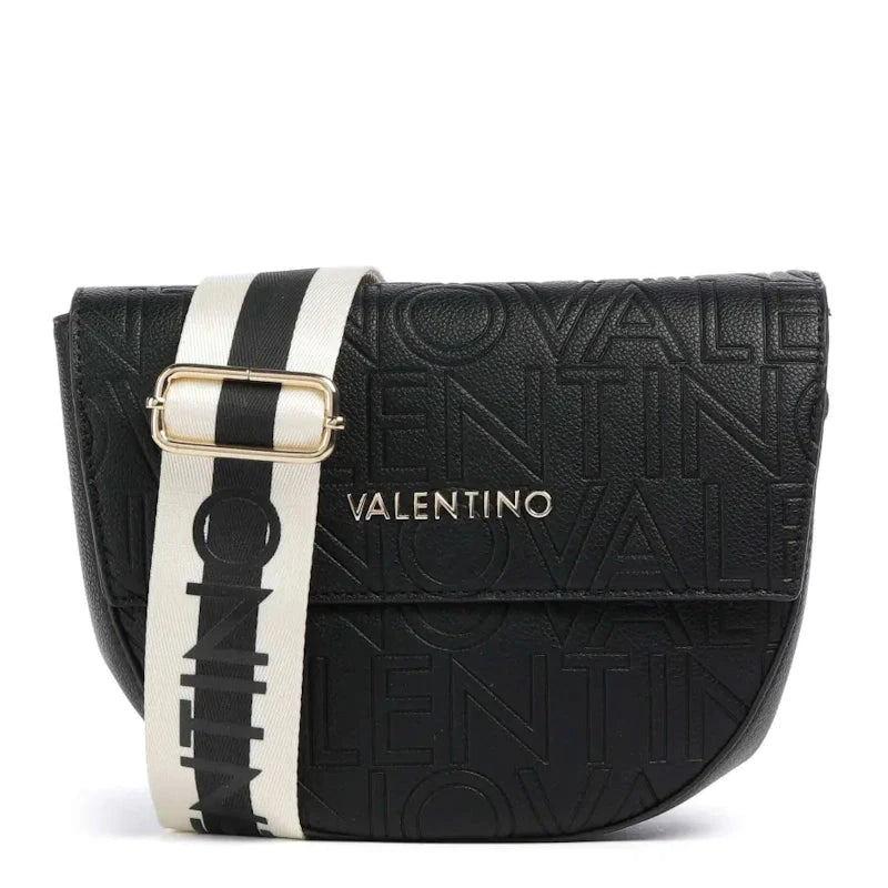 Valentino Bags Pansy Crossbody Bag Black