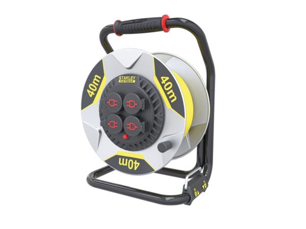 Stanley Fatmax ESFMCR40M-G 4-voudige kabelhaspel - 40 meter