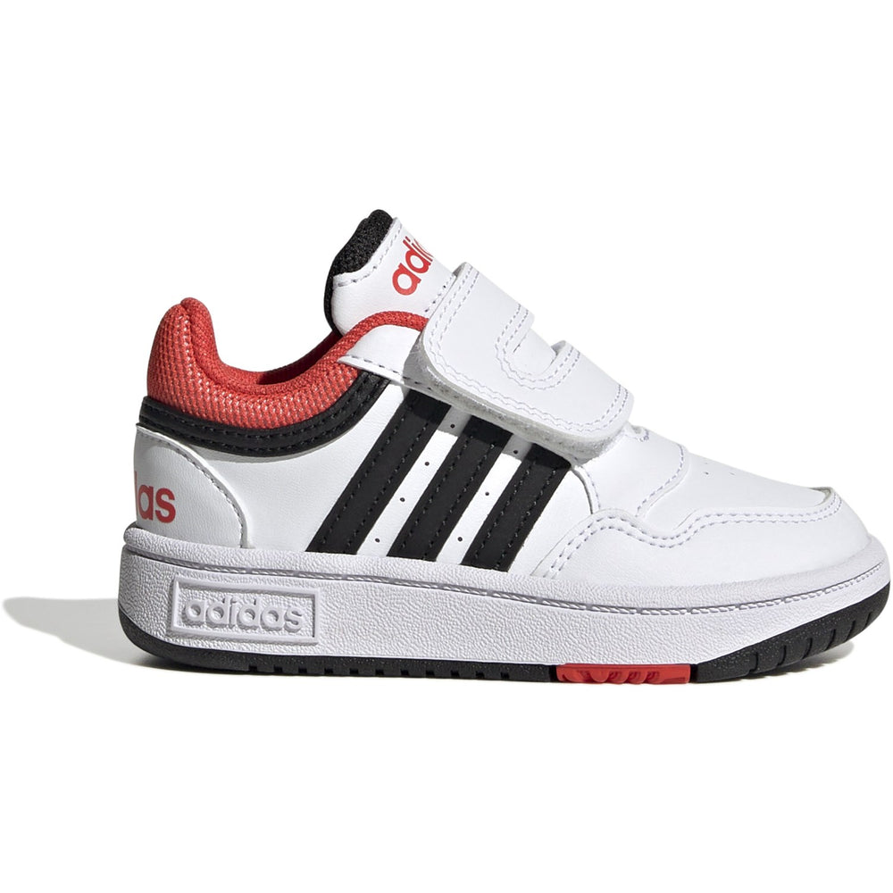 Køb adidas Originals Ftwr White/Core Black/Bright Red Hoops 3.0 Cf I Sneakers