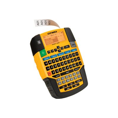 DYMO Rhino 4200 Kit - étiqueteuse - imprimante d'étiquettes monochrome - impression par transfert thermique - 12 à 19 mm - + malette + rubans