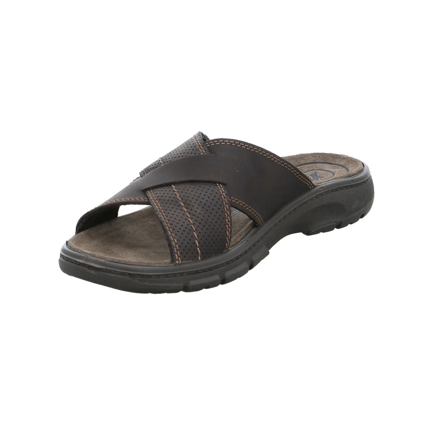 IMAC Offene Schuhe Braun Leder