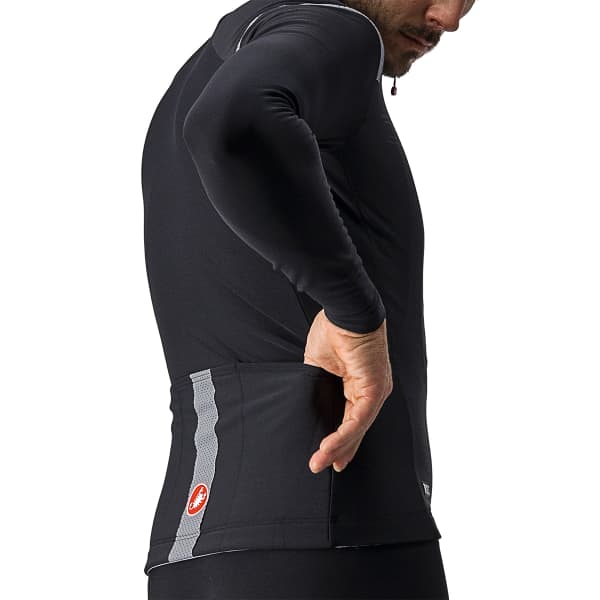 Maillot vélo CASTELLI TUTTO NANO ROS JERSEY BLACK