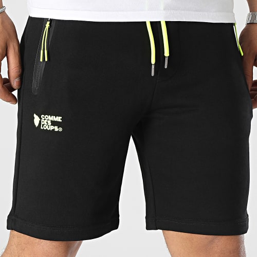 Short Jogging Fluo Noir