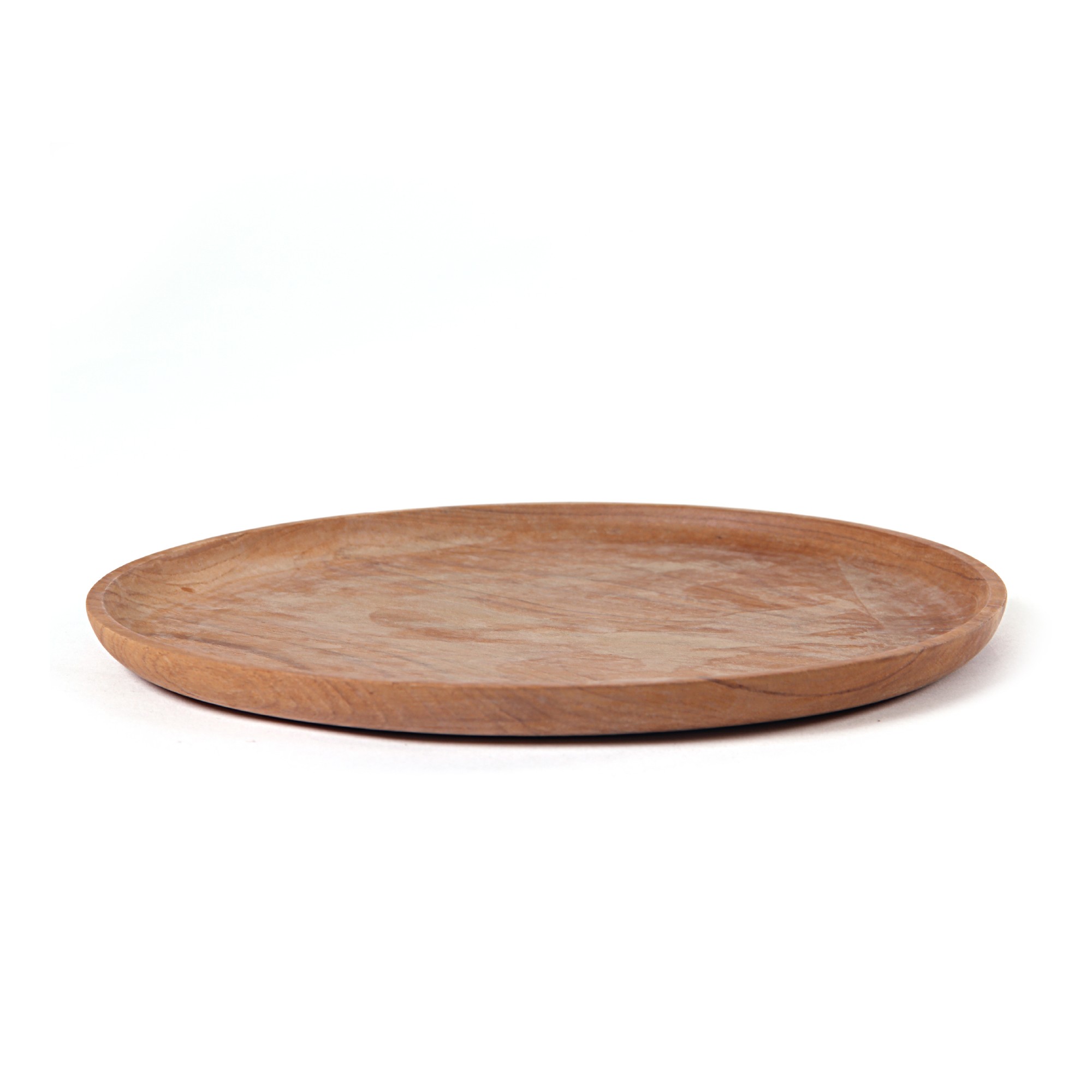 Tablett Teak, natur, Ø 29 cm, H 2 cm zu 19,50