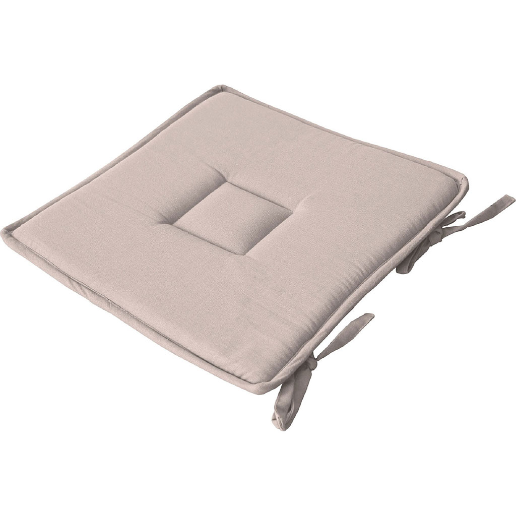 Galette de chaise PANAMA naturel 40x40cm