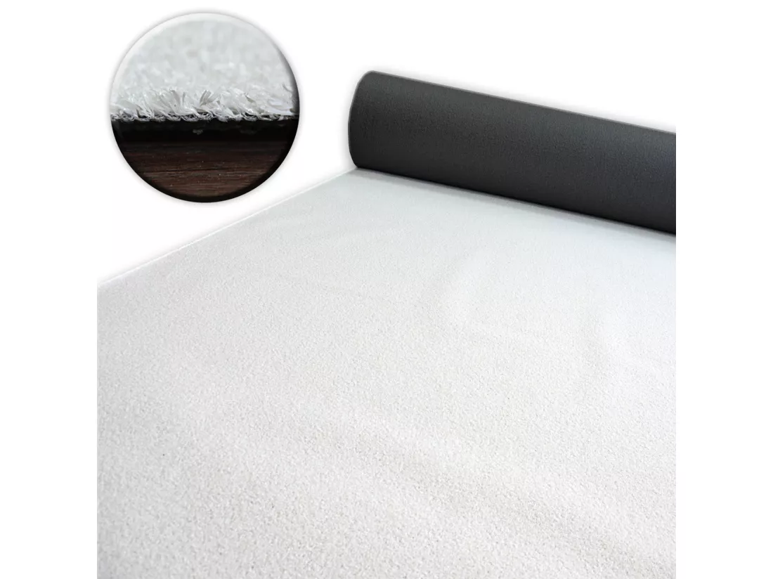 GAZON SYNTHÉTIQUE SPRING blanc dimensions standards 150x400 cm
