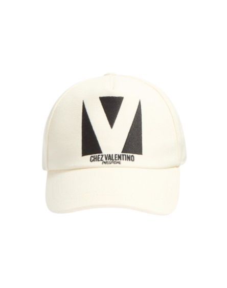 Valentino Garavani Chez Valentino Cotton Baseball Cap