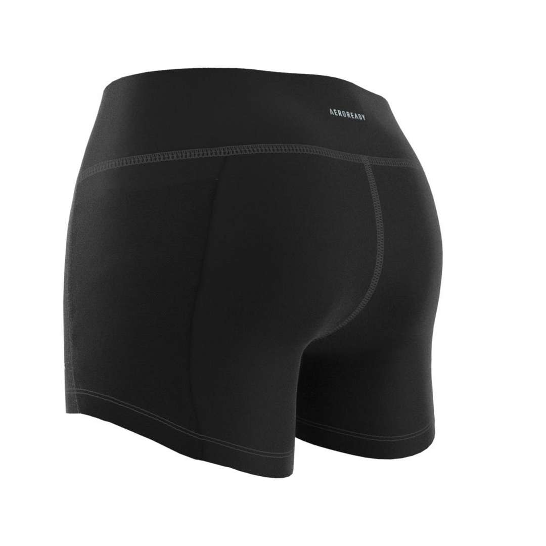 adidas OTR Hardloopbroek Kort Zwart/Zilver Dames