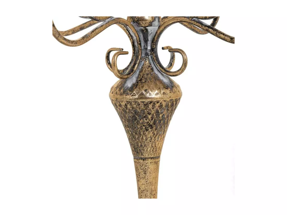 Chandelier en métal doré 29x29x47.5h