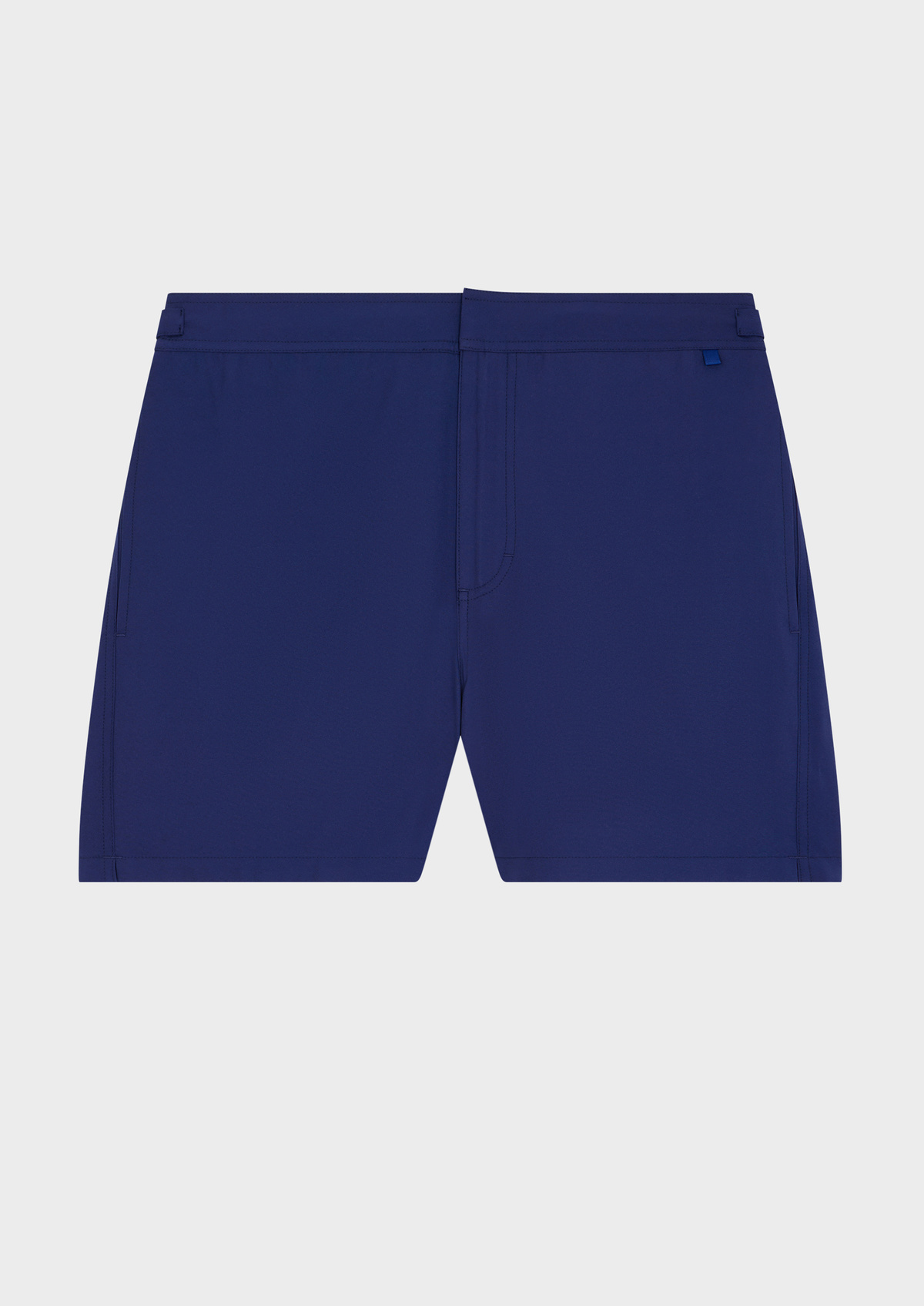 Maillot de bain uni bleu jeans