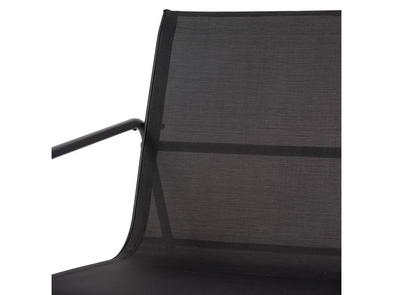 Schou Loungeset Theodor, Set 4-teilig, Schwarz Gartenlounge