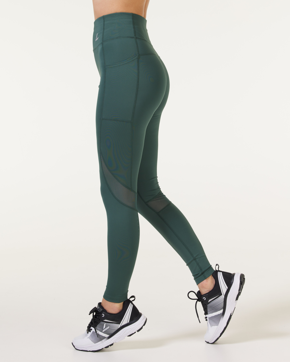 LEVITY Accelerate Mesh Tights Green