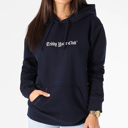 Sweat Capuche Femme Art Series Blue Bleu Marine