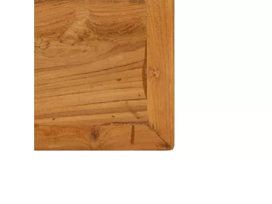 Table de bar Teck recyclé massif 150 x 70 x 106 cm